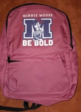 Minni Mouse Kinderrucksack rosa mit Etikett