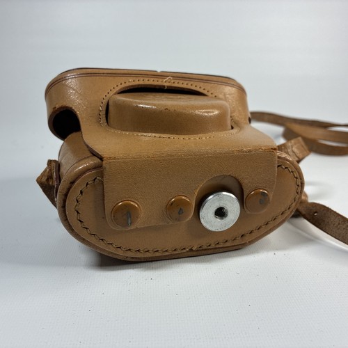 Macchina fotografica vintage Bolsey modello B2 e custodia in pelle 35mm non testata - Foto 12 di 13
