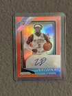 2020-2021 Luguentz Dort National Pride Autograph - No. NPS-LGD Red Prizm