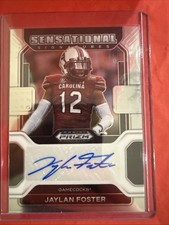 PANINI CHRONICLES DRAFT PICKS SSJFO JAYLAN FOSTER 22 PRIZM DRAFT PICKS AUTO