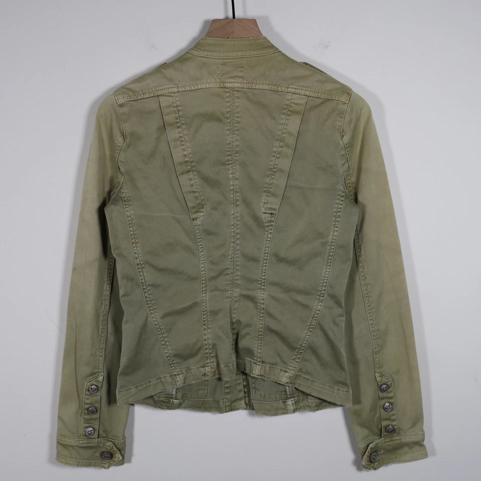 Sanctuary Los Angeles Women's Military Utility Army Green Jacket Medium 17x23 - Image 2 of 4