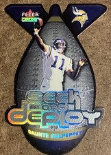 2001 Fleer Genuine - Seek and Deploy Daunte Culpepper #11 SD Die Cut SP