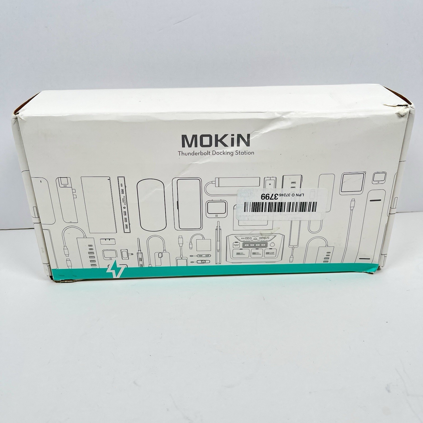 MOKiN 15-in-1 Thunderbolt 4 40Gbps Docking Station Triple 4K Display - MOTB0101