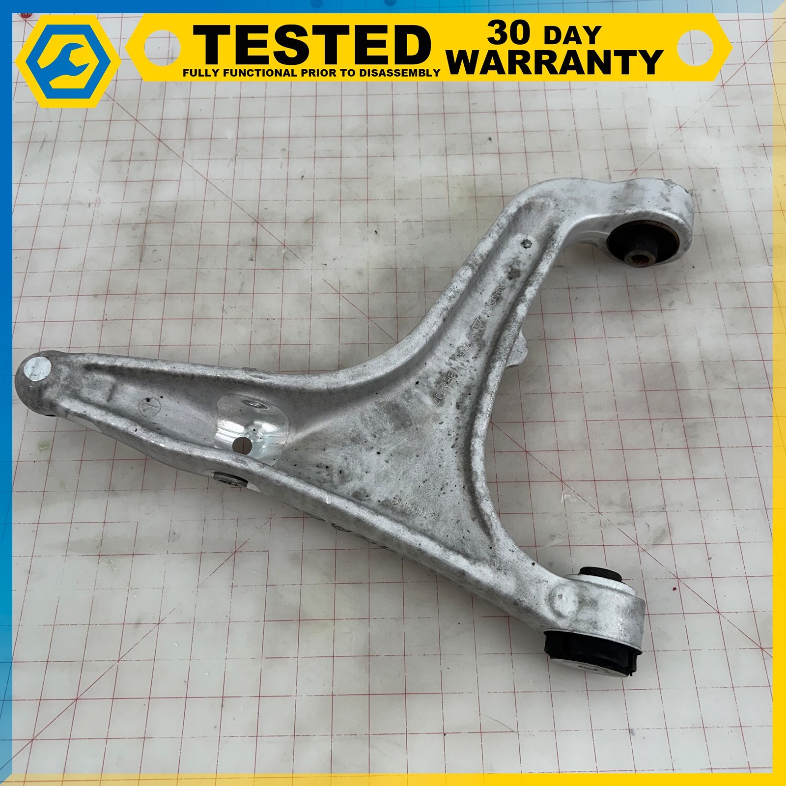 14-24 MASERATI GHIBLI FRONT LEFT DRIVER SIDE LOWER SUSPENSION CONTROL ARM OEM