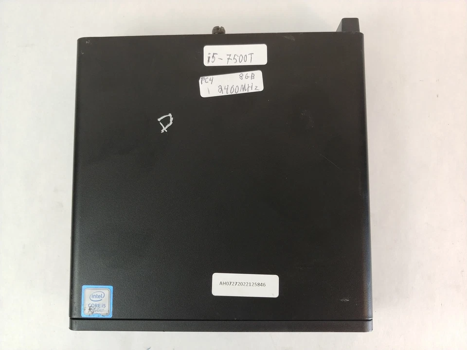 HP ProDesk 400 G3 DM Core i5-7500T 2.7 GHz 8GB 128 GB SSD Desktop Computer No OS - Image 3 of 4