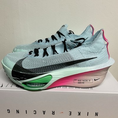 Men's Size 9- Nike Air Zoom Alphafly NEXT% 3 Glacier Blue Mint