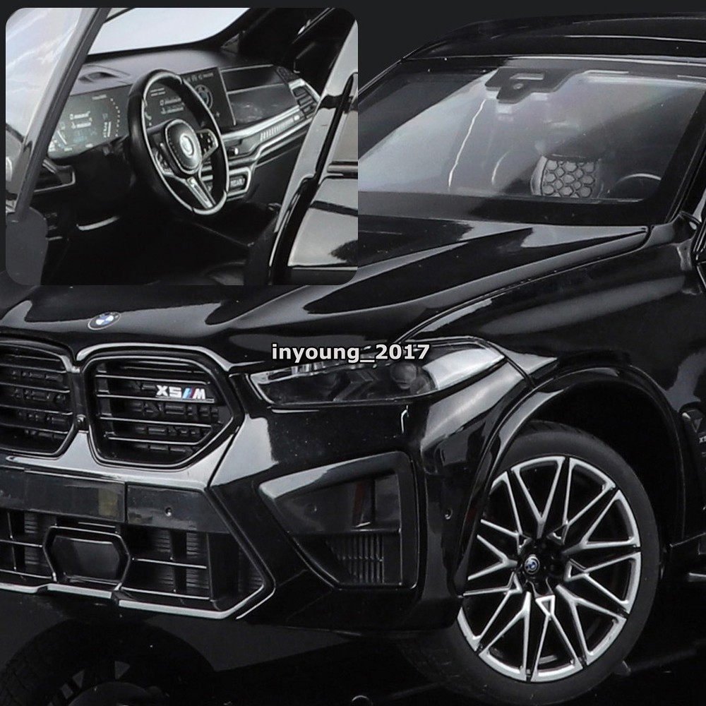 1:18 BMW X5 M Competition LCI Model Car Diecast SUV Metal Vehicles
