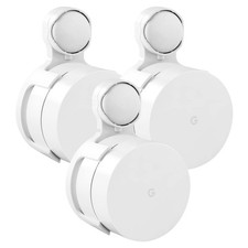 Google WiFi Wall Mount - 3 Pack, Accessories for System  White 3 Pack 