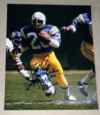 MIKE GARRETT  SIGNED PHOTO 8 X 10 AUTOGRAPHED PHOTO USC HEISMAN SD CHARGERS