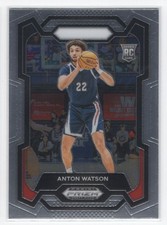 #76 2024-25 Prizm Draft Picks Base Anton Watson Rookie