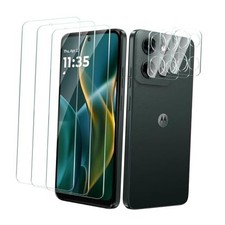 3 3 Pack for Motorola Screen Protector Tempered Moto G 5G 2025 transparent