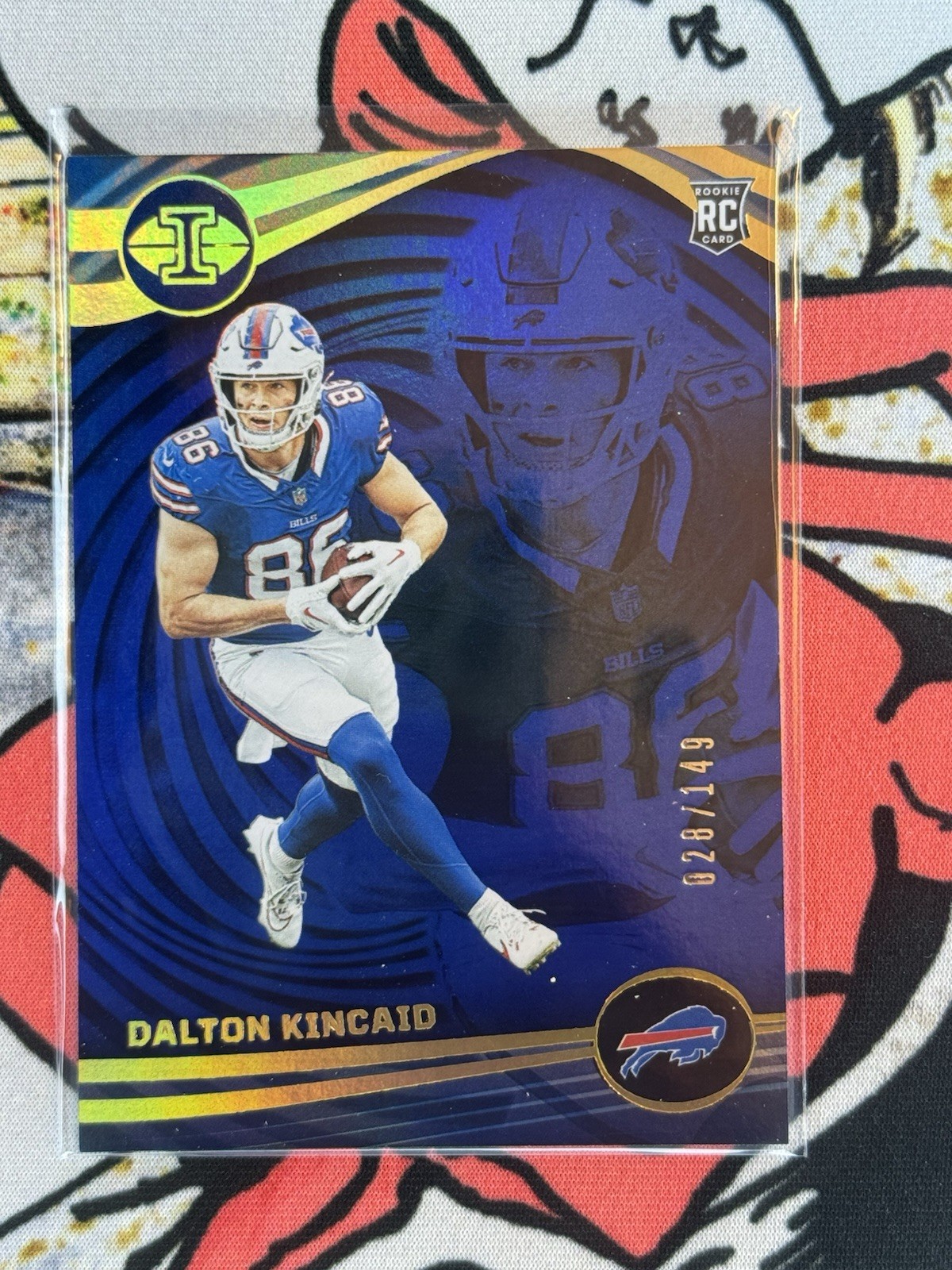 2023 Panini Illusions - Dalton Kincaid #13 Blue /149 (RC)