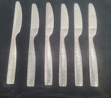 Alessi Dressed Knives by Marcel Wanders Stainless Steel Silver Set of 6