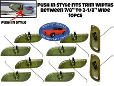 Molding Trim Clips Nuts 78-2 18 Body Fender Door Quarter Lincoln 10pcs O