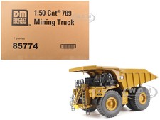 CAT CATERPILLAR 789 MINING TRUCK YELLOW 1/50 MODEL BY DIECAST MASTERS 85774