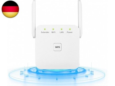 WLAN Verstärker, Erweiterungsverstärker 1200Mbit/s, Dualband 2,4GHz+5GHz WiFi B