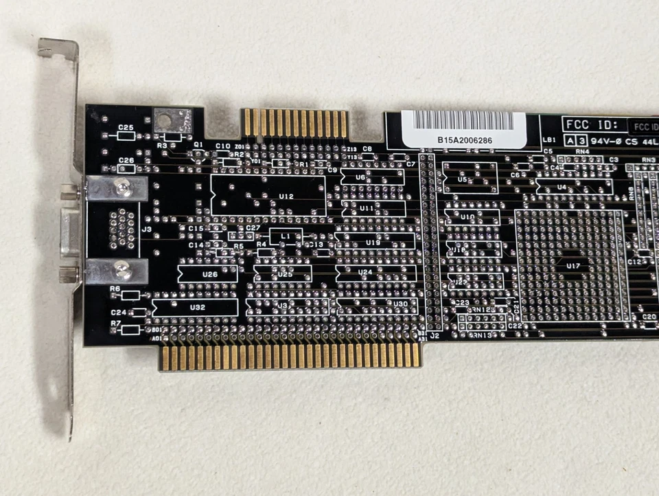 Vintage IBM 8-Bit ISA Graphics Card 75X9016 XM ~ Very First VGA Adapter Card - Image 4 of 4