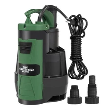 Sump Pump, 1HP 3500GPH Submersible Clean/Dirty Water Pump with Build-in Float...