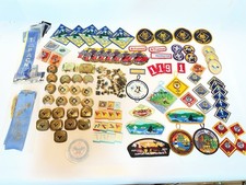 Boy Scouts, Patches, Pins, Neckerchief, Mixed Lot