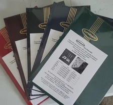 Supersafe Stock Book 16-64 White or Black Pages Various Colors 9" x 12"