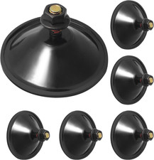 6pc 55mm Strong Suction Cups with M6 Thread Screw PVC Sucker Pads Glass Window