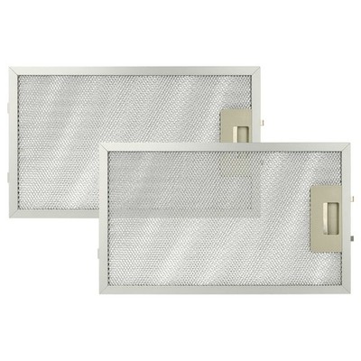 2 Metallfettfilter für AEG DK9190-AL DK9160-W DK9360-M DK9190-M DK9390-M