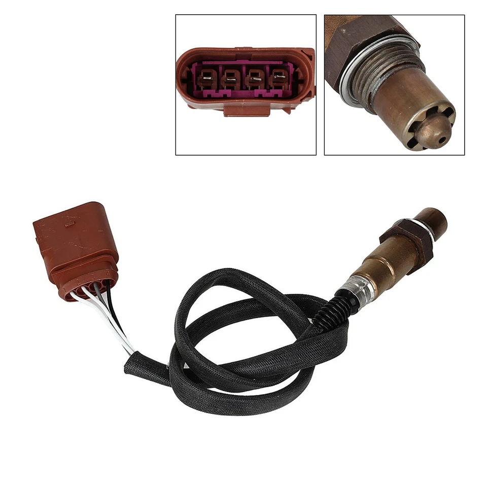 Sensor de oxígeno Maxfavor 2 piezas aguas arriba y aguas abajo O2 para Audi TT Quattro 2003-2006 1,8 L Foto 4 de 4