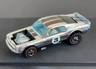 Vintage Hot Wheels Redline 1970 Chrome Boss Hoss Club Car #3 - White Int., NR!