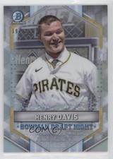 2021 Bowman Draft Bowman Draft Night Refractor 197/250 Henry Davis #BDN-1 1u6