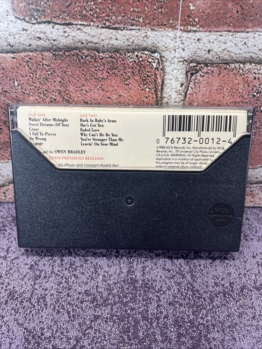 Greatest Hits von Patsy Cline (Kassette, 1990) - Bild 2 von 5