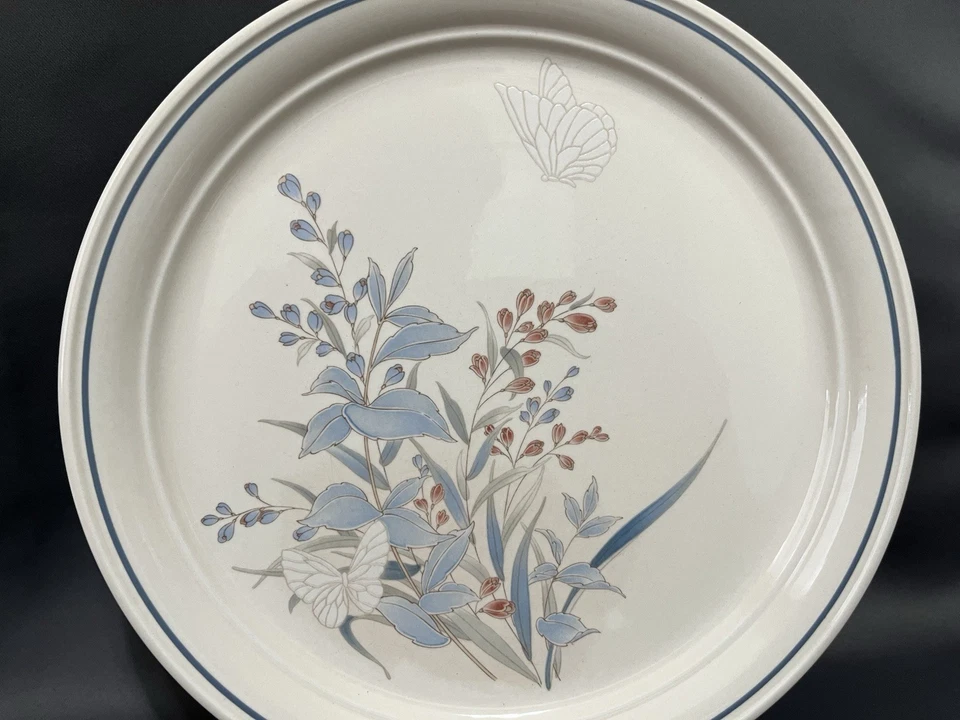 LOTE - 11 PLATOS DE ENSALADA MARIPOSA NORITAKE KELTCRAFT IRLANDA KILKEE 7,5" Y 10,5"" Foto 3 de 4