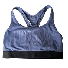 The Player By Victoria's Secret Racerback Sports Bra Size M Spell Out Logo