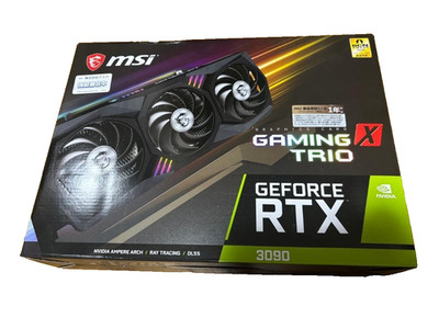 MSI GeForce RTX 3090 Gaming X Trio 24G 24GB GDDR6X Graphics Card GPU Used Japan