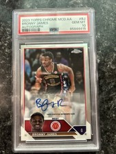 2023 Topps Chrome McDonald's All American - Chrome Autographs Bronny James 