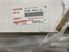 Toyota Corolla ALL Weather Floor Mat Liner Genuine OEM PT206-02201-01