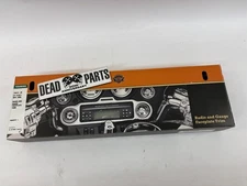 Harley NIB OEM chrome radio gauge face plate trim 74612-06