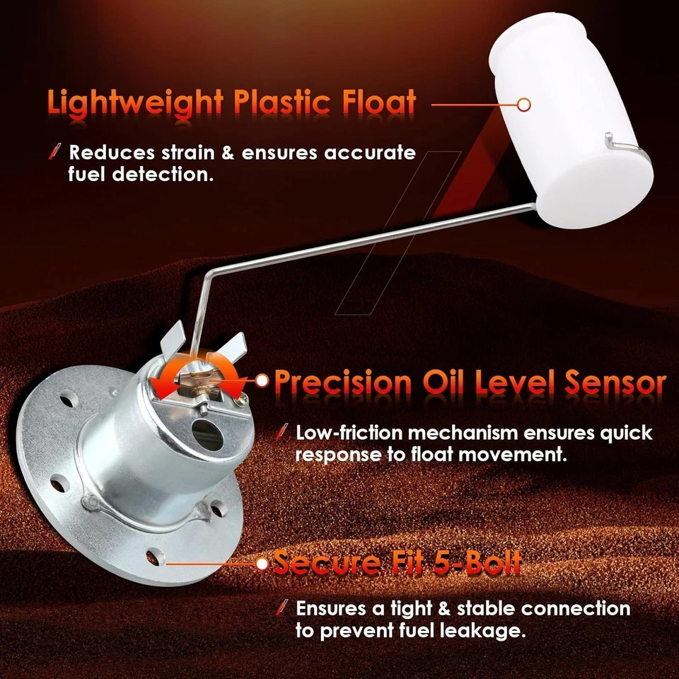 Unidade de envio de bomba de tanque de combustível 640694 para Jeep Willys CJ-2A CJ-3A CJ-3B 1946-1956 - Imagem 4 de 4