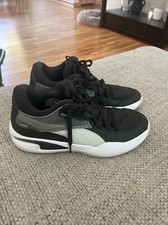 Puma Court Rider Black White Size 10