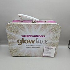 NEW 2016 Weight Watchers Glow Box 'Glowment' Sharing Kit In Metal Lunchbox