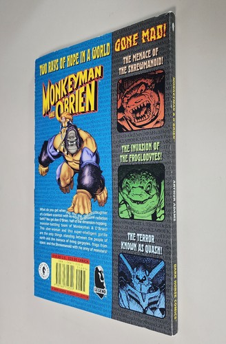 MONKEYMAN & O'BRIEN (Dark Horse 1997 TPB TP GN SC ~ Art Adams) - Picture 2 of 4