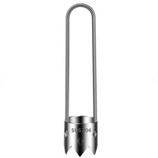 Stainless Steel Apple Corer - 304 Steel Easy Twist Fruit Core Remover Tool