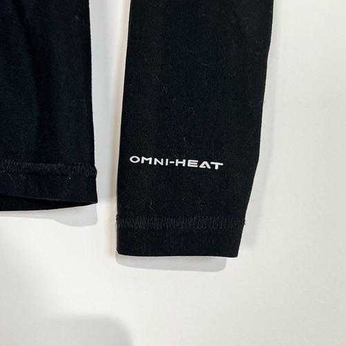 Columbia Unisex Black Omni-Heat Technology Long Sleeve Athletic Outdoor XXS 4/5 - Picture 3 of 6