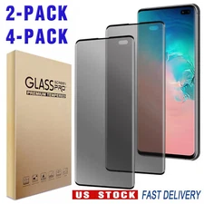For Samsung Galaxy S10/S10+ Plus/S10e Privacy Tempered Glass Screen Protector