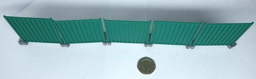 1/50 Scale temporary construction panels hoarding Diorama - 1:50, fits corgi 5pc - Picture 10 of 10