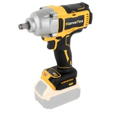 Cordless Impact Wrench Brushless 1/2'' High Power Driver for Dewalt 20V Battery