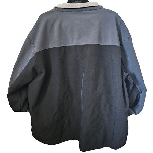 NHL Pittsburgh Penguins Men's Coat Jacket Hockey Zip Up 2XL Embroidered Gray - Picture 2 of 10