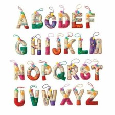 Avon Holiday Cheer Alphabet Christmas Ornaments in the "M" Only