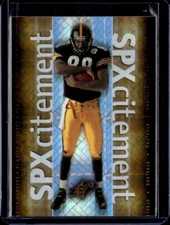 2000 SPx #XC1 Plaxico Burress SPxcitement Rookie