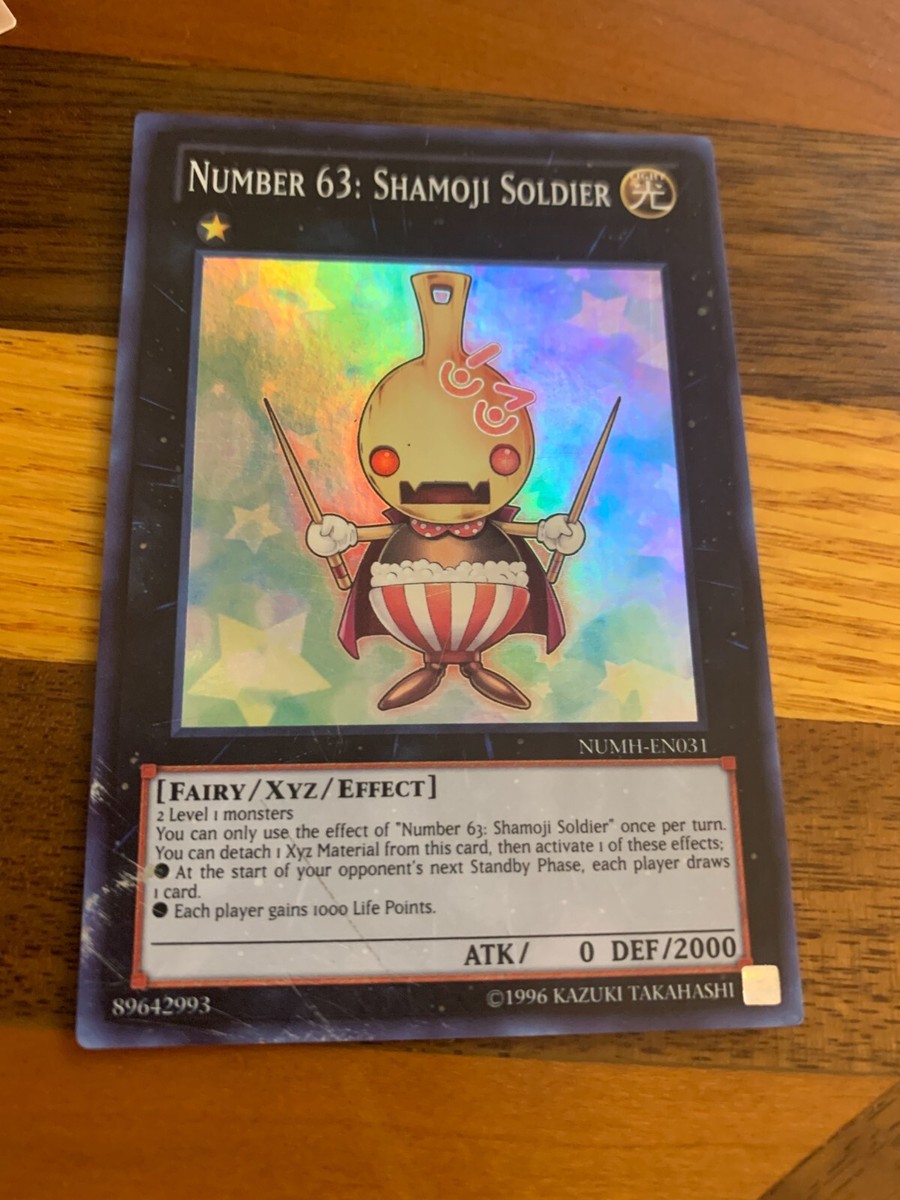 Super Xyz Yugioh Number 63: Shamoji Soldier | Meses sin interés