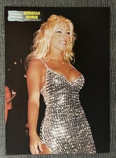 GORGEOUS GEORGE & MADUSA double-sided Wrestling Magazine page Pinup